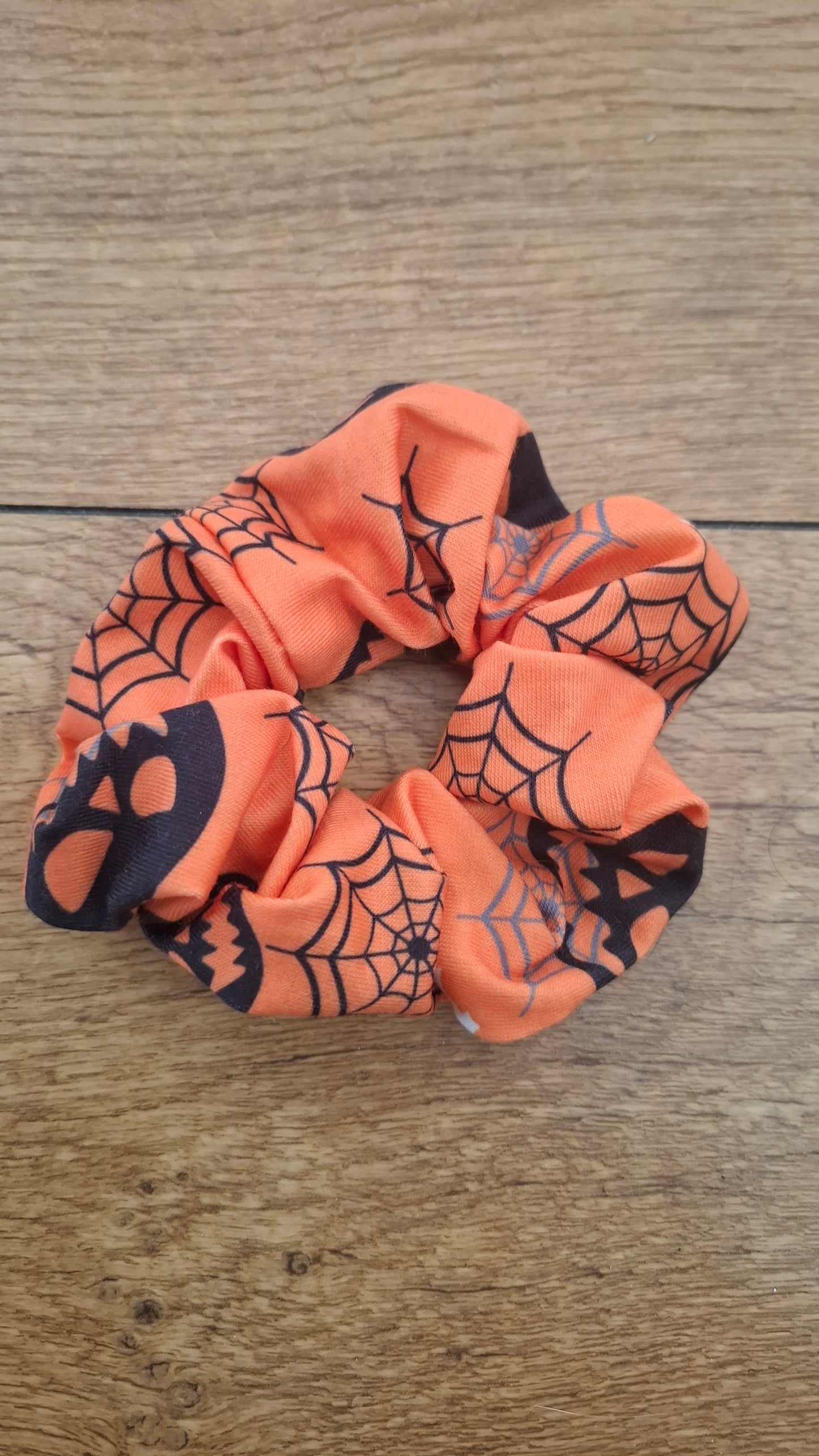 Halloween hair scrunchie/hair tie