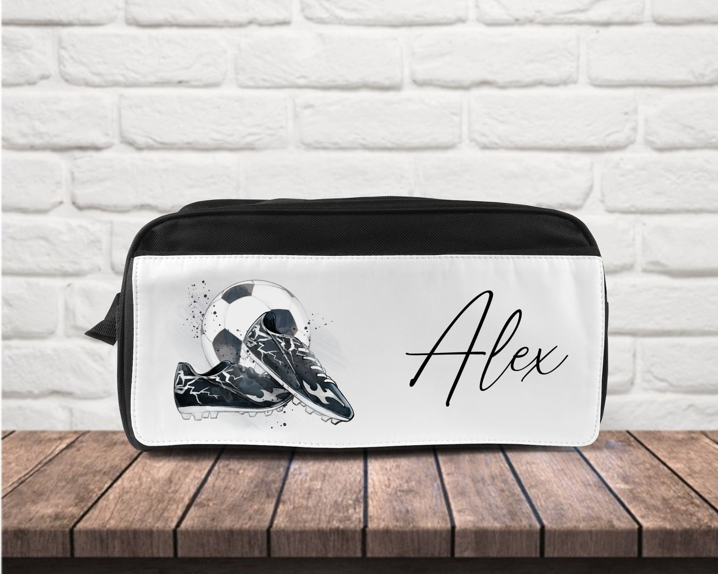Personalised boys football boot bag
