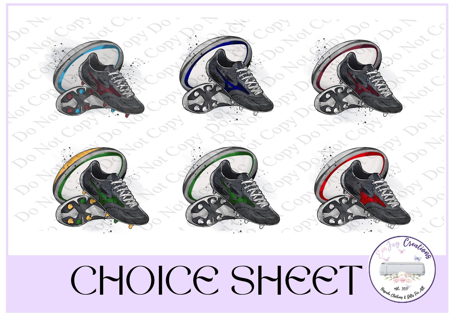 Personalised boys/girls rugby boot bag