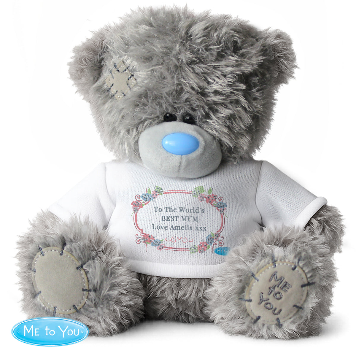 Personalised Me To You Bear Floral