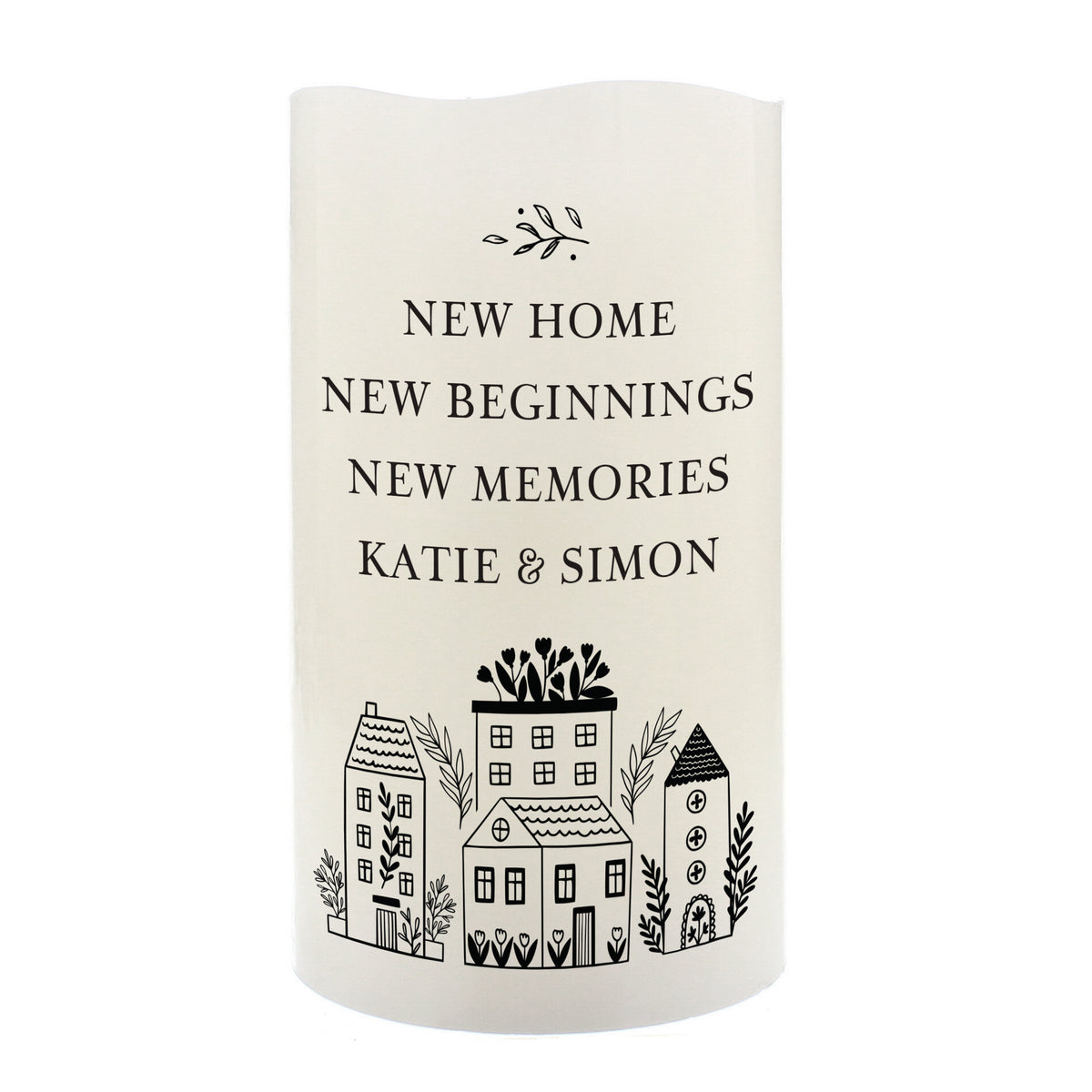 Personalised HOME LED Candle