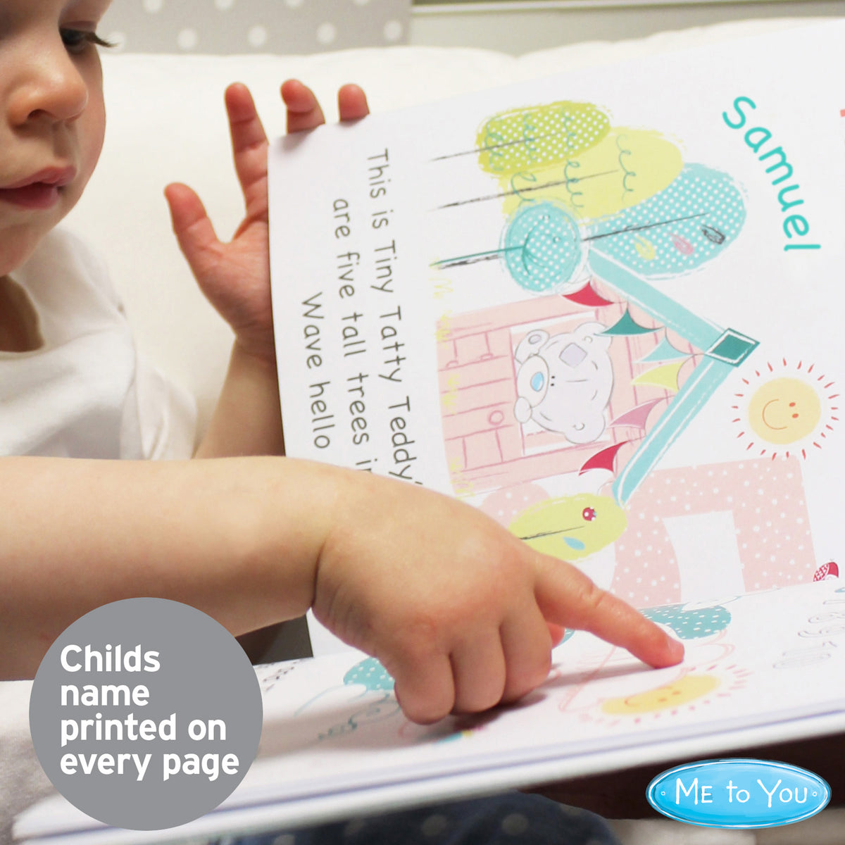Personalised Tiny Tatty Teddy Learning Adventure Book
