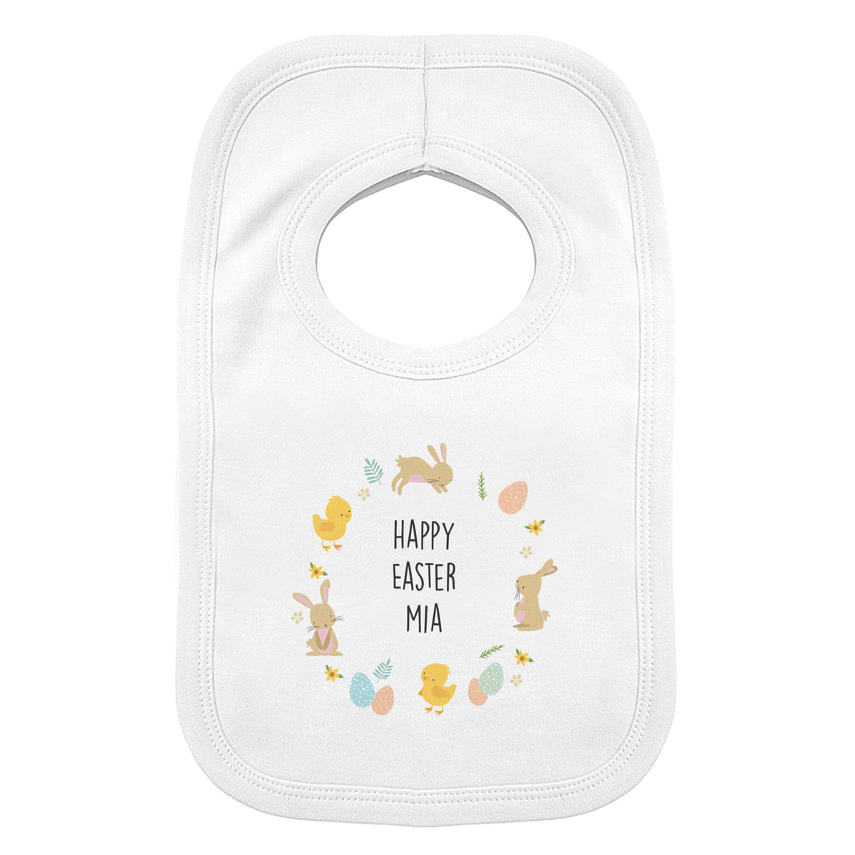 Personalised Easter Babys Bib