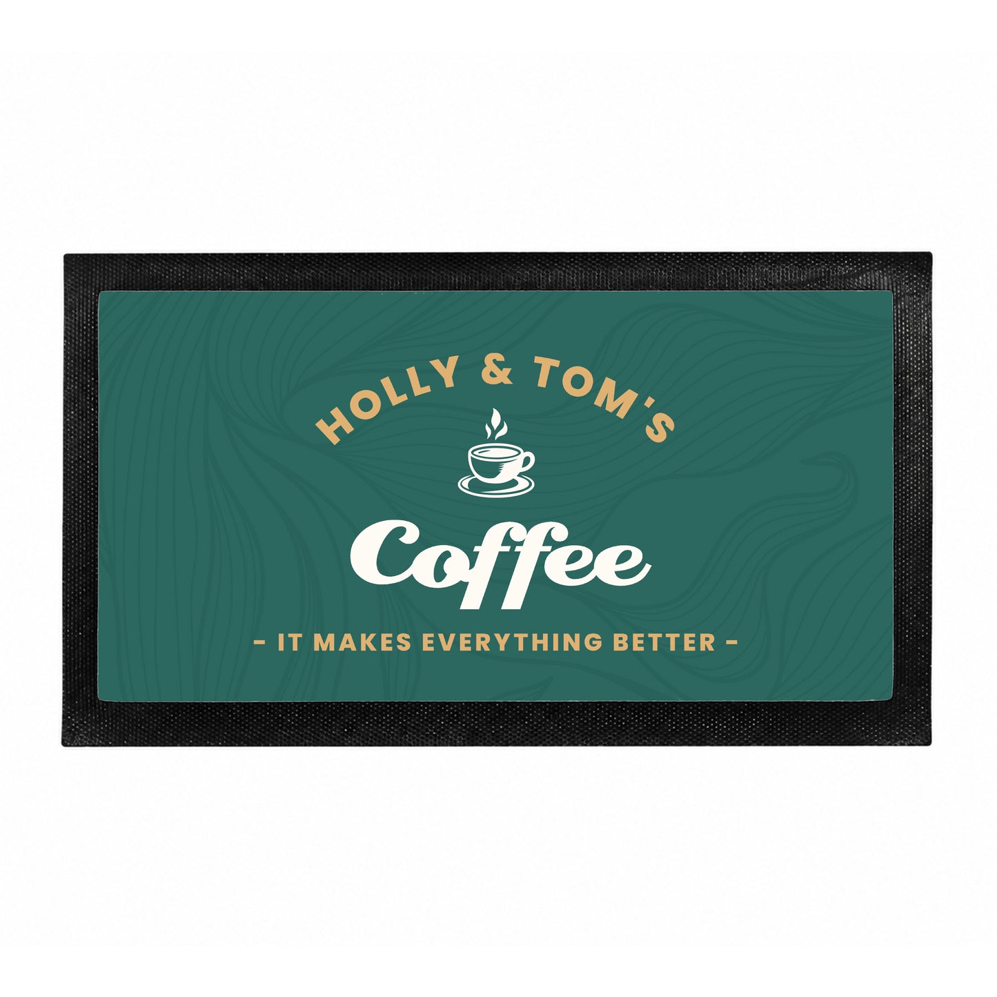 Personalised Drinks Station Mat