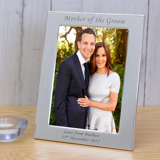 Mother of the Groom Silver Plated Picture Frame