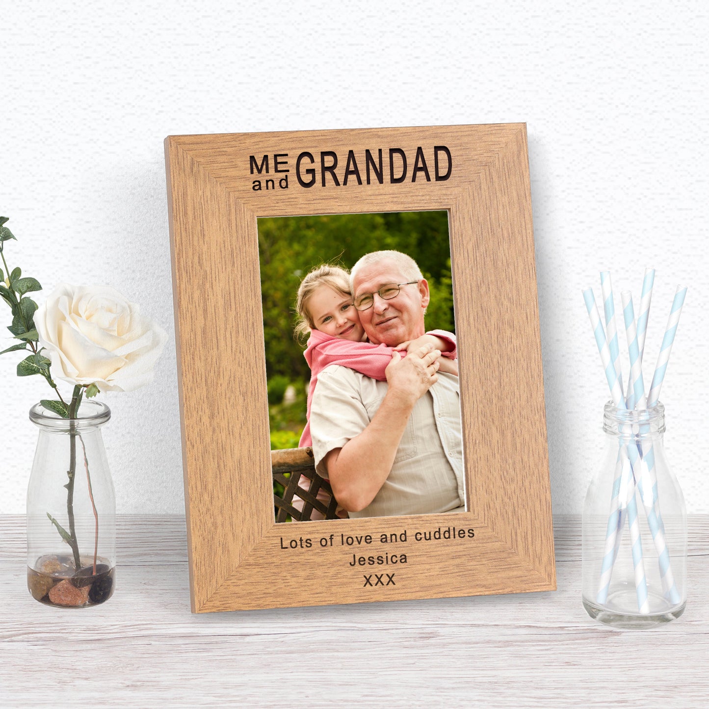 Me and . . . Wood Picture Frame