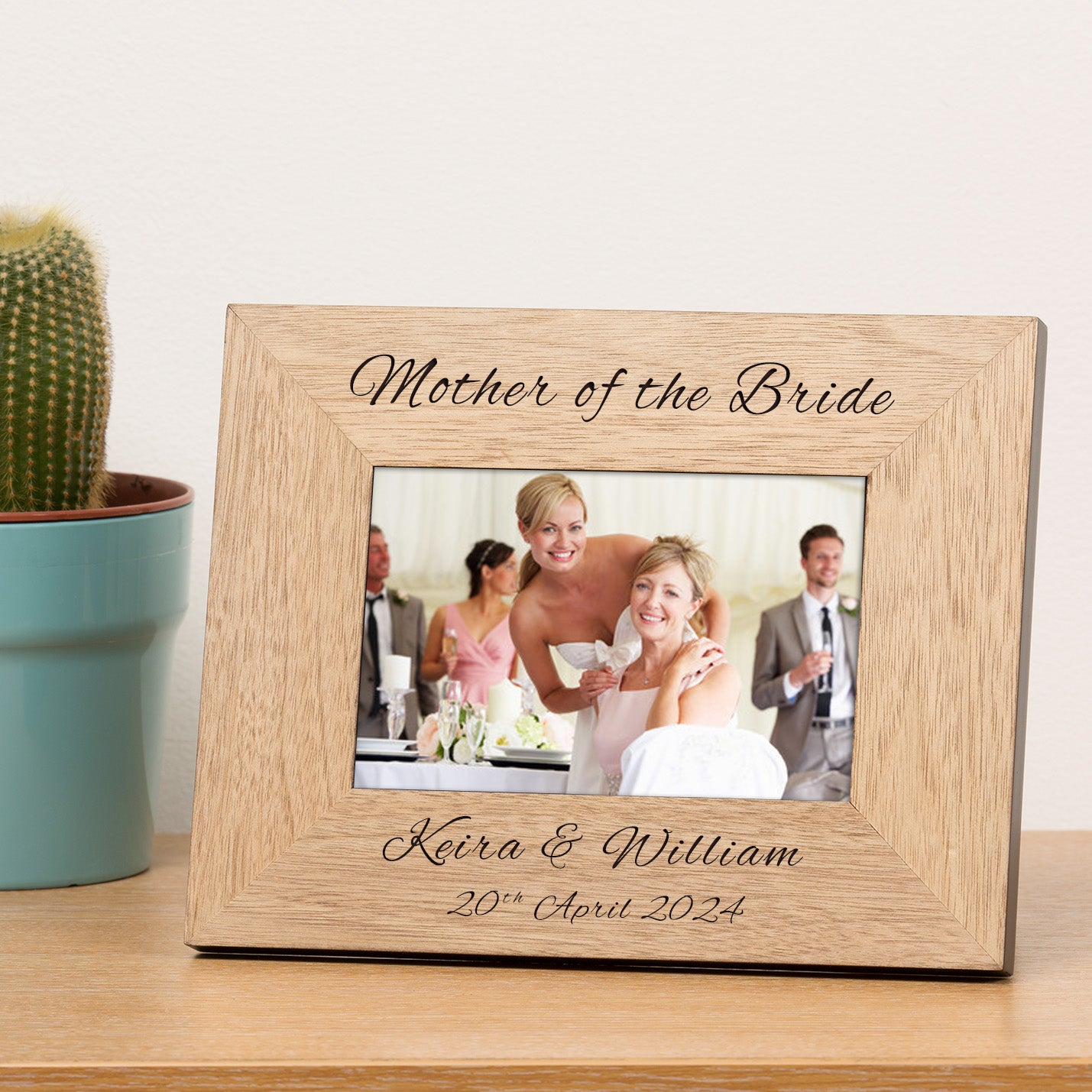 Parents of Bride / Groom Wood Picture Frame