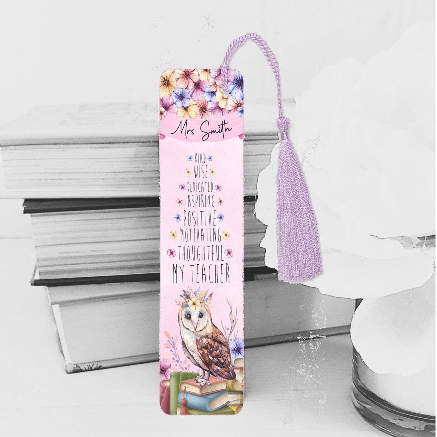 Personalised teacher bookmark
