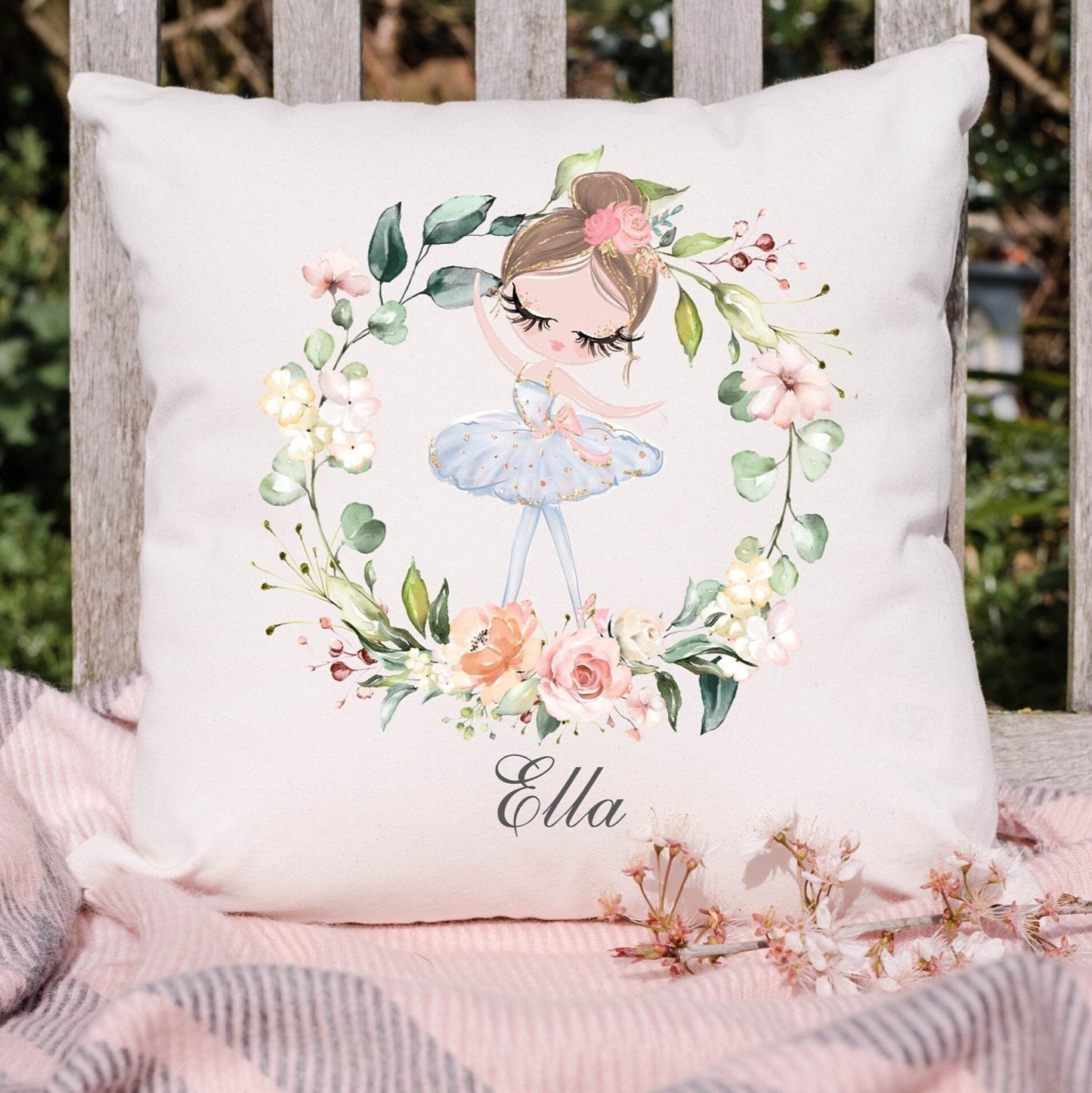 Personalised Ballerina Cushion