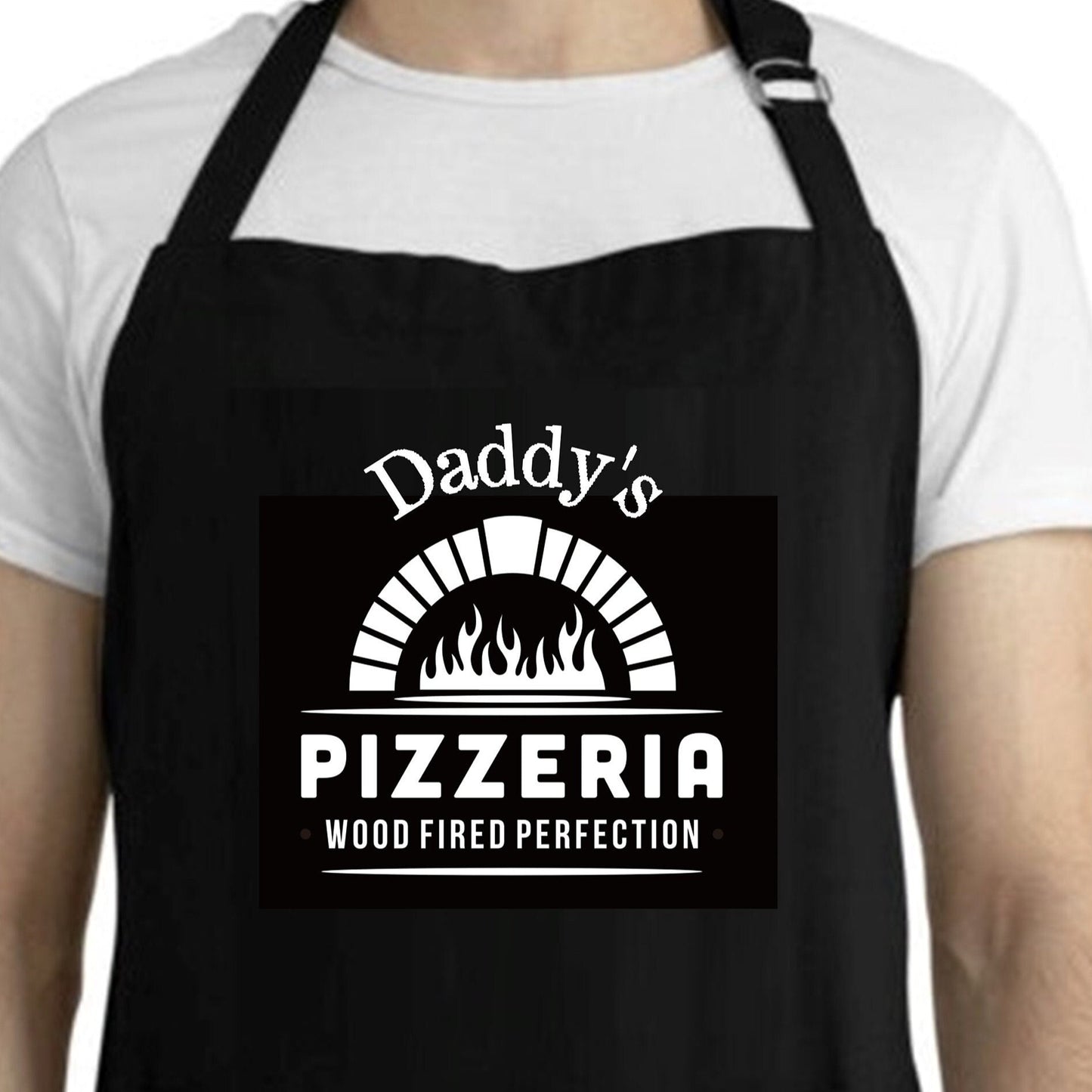 Personalised men's Pizzeria Apron