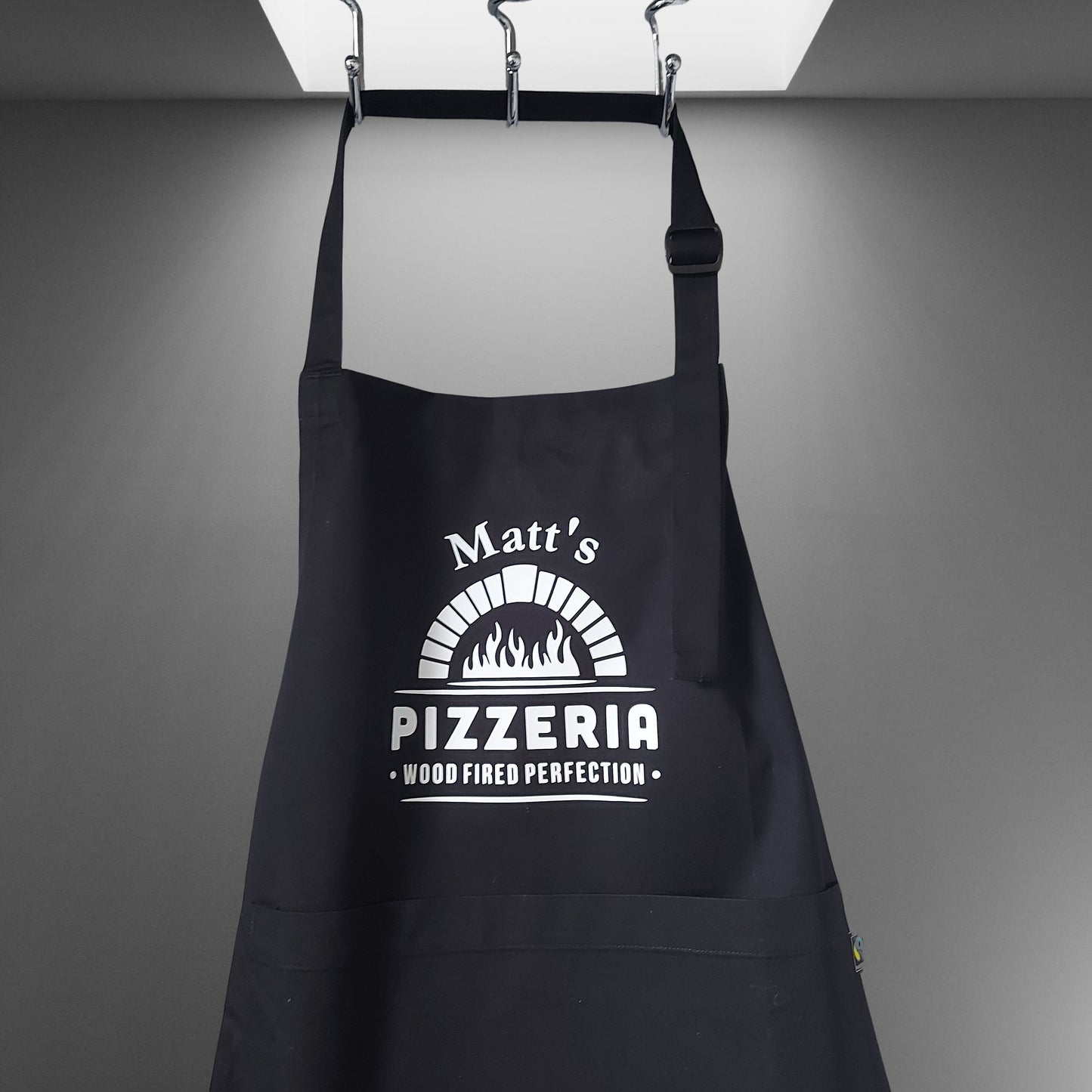 Personalised men's Pizzeria Apron