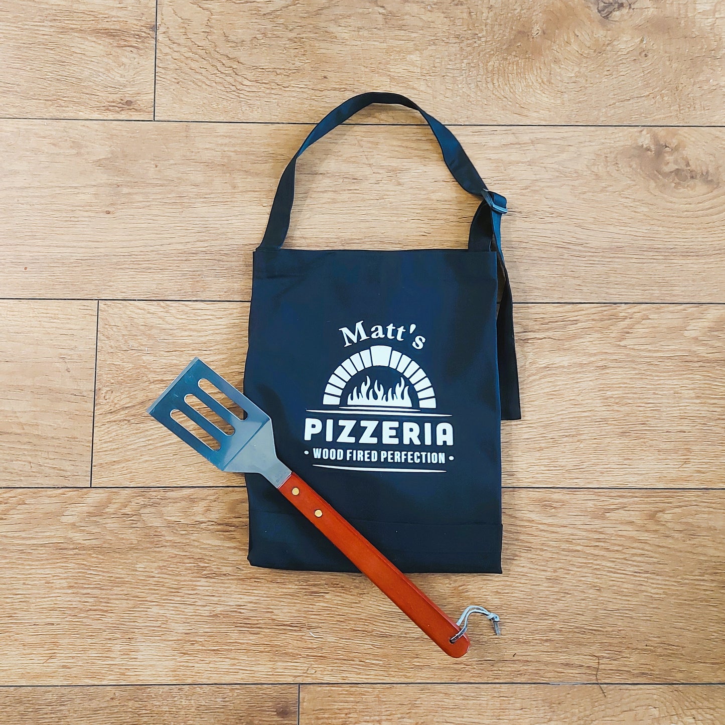 Personalised men's Pizzeria Apron