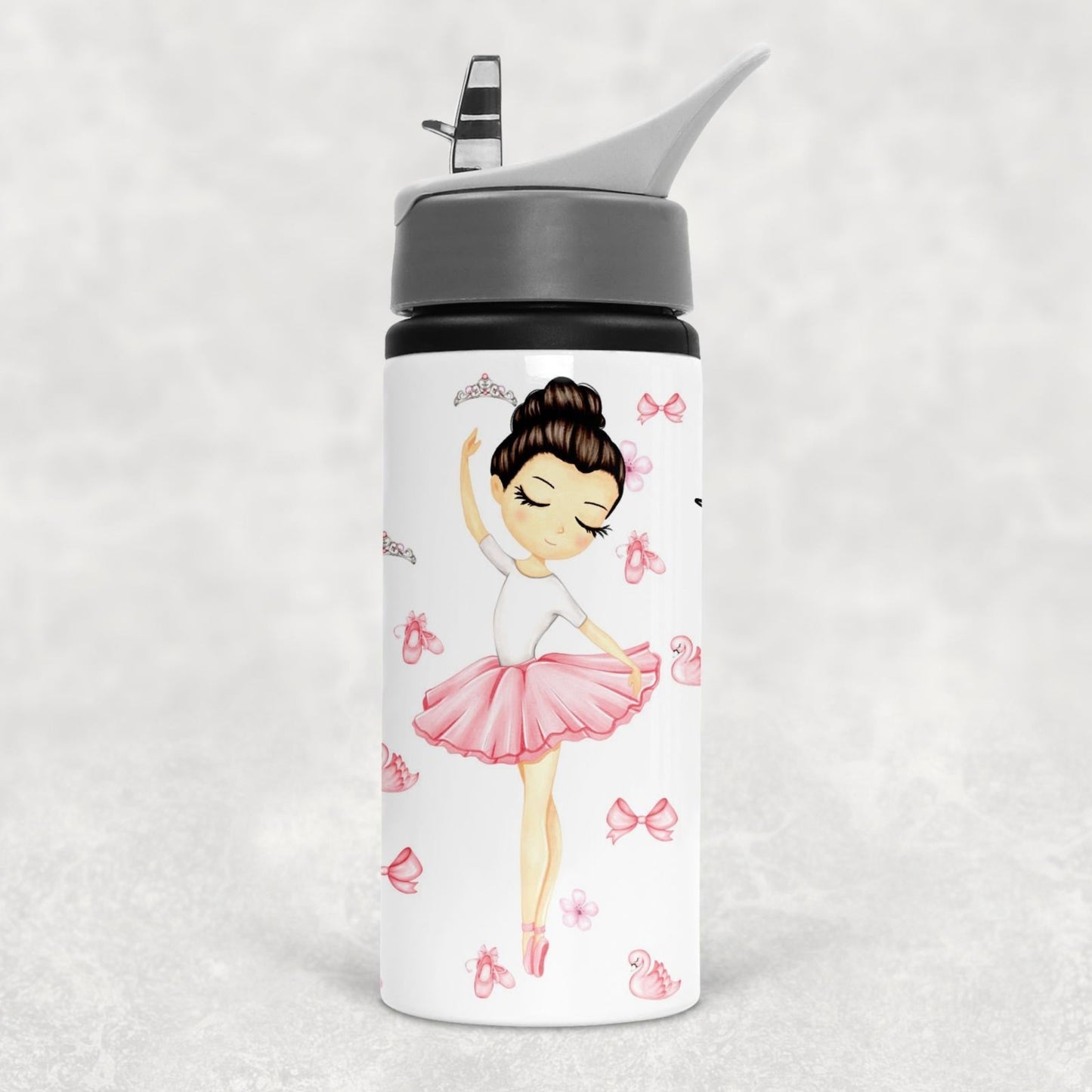 Personalised ballerina water bottle