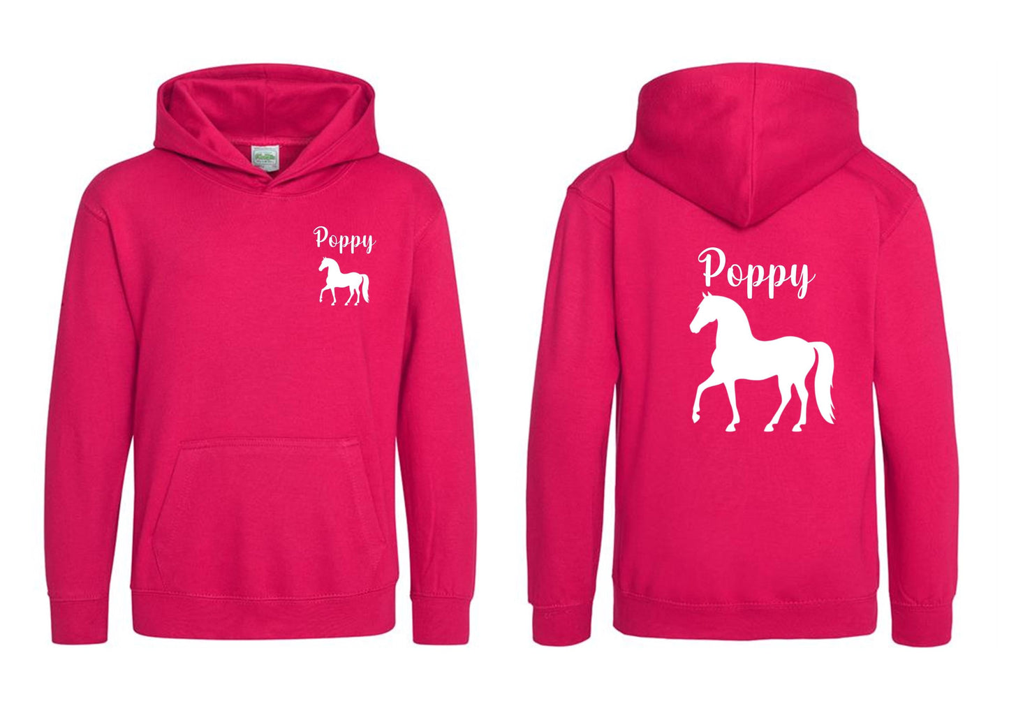 personalised Horse Riding Hoodie: Equestrian Gift