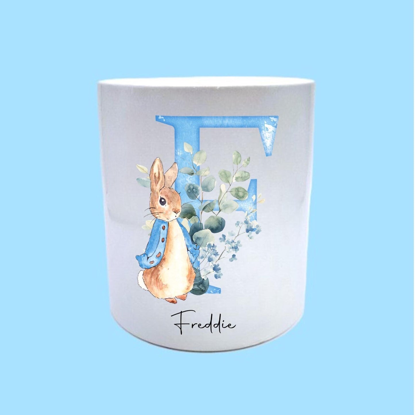 Personalised Peter Rabbit Money Box, Personalised Money Box, Christening gift for baby boy,  Baby Keepsake, New Baby gift