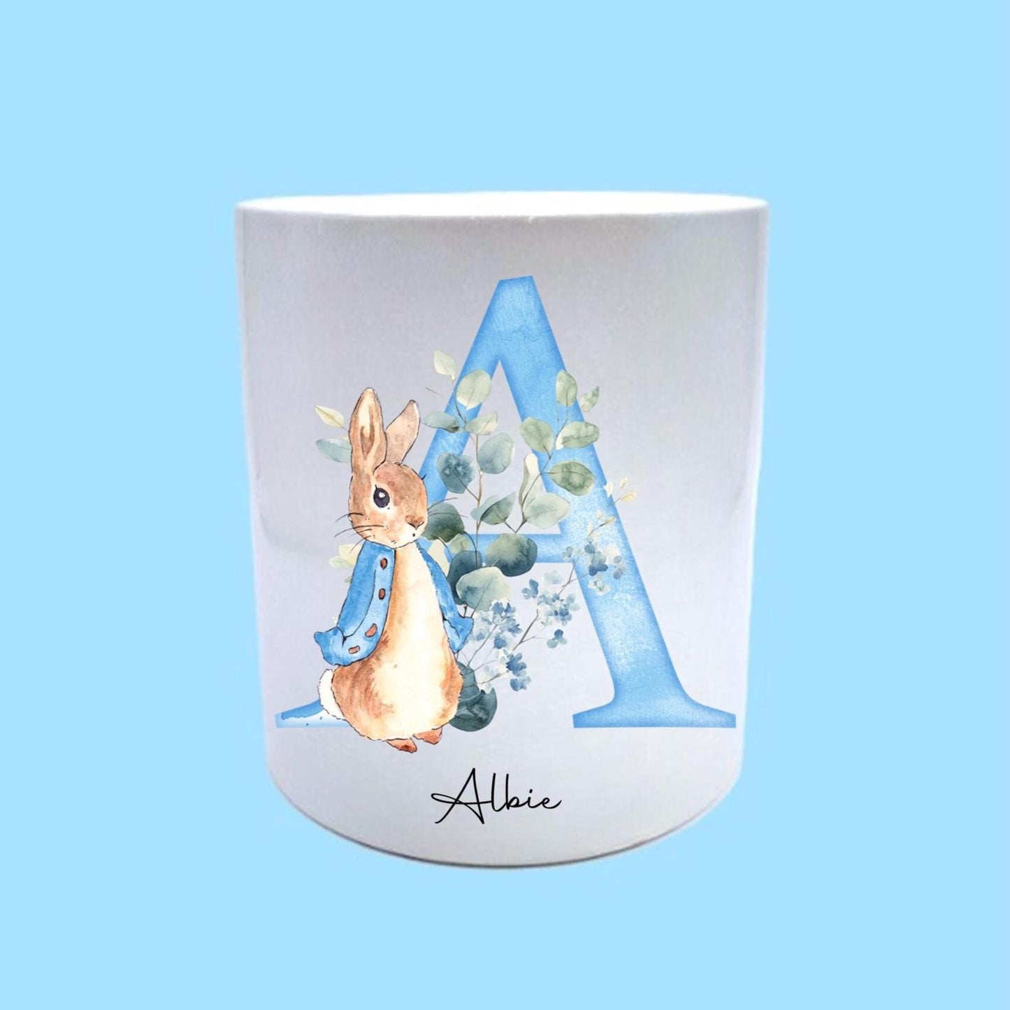 Personalised Peter Rabbit Money Box, Personalised Money Box, Christening gift for baby boy,  Baby Keepsake, New Baby gift