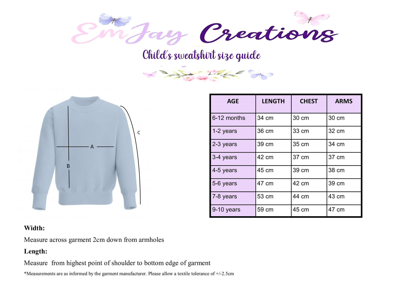 Personalised Girls Sweatshirt – Custom Name & Initial with Bunny Design