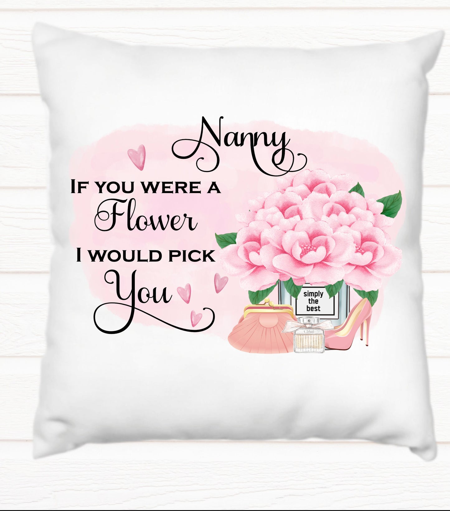 If you were a flower cushion I would pick you cushion - different relatives available