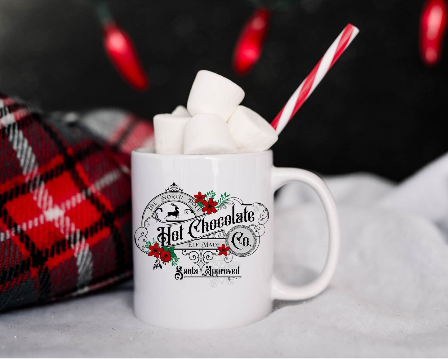 Christmas mug, Hot Chocolate mug Christmas hot chocolate, Christmas Eve box filler, Christmas gift