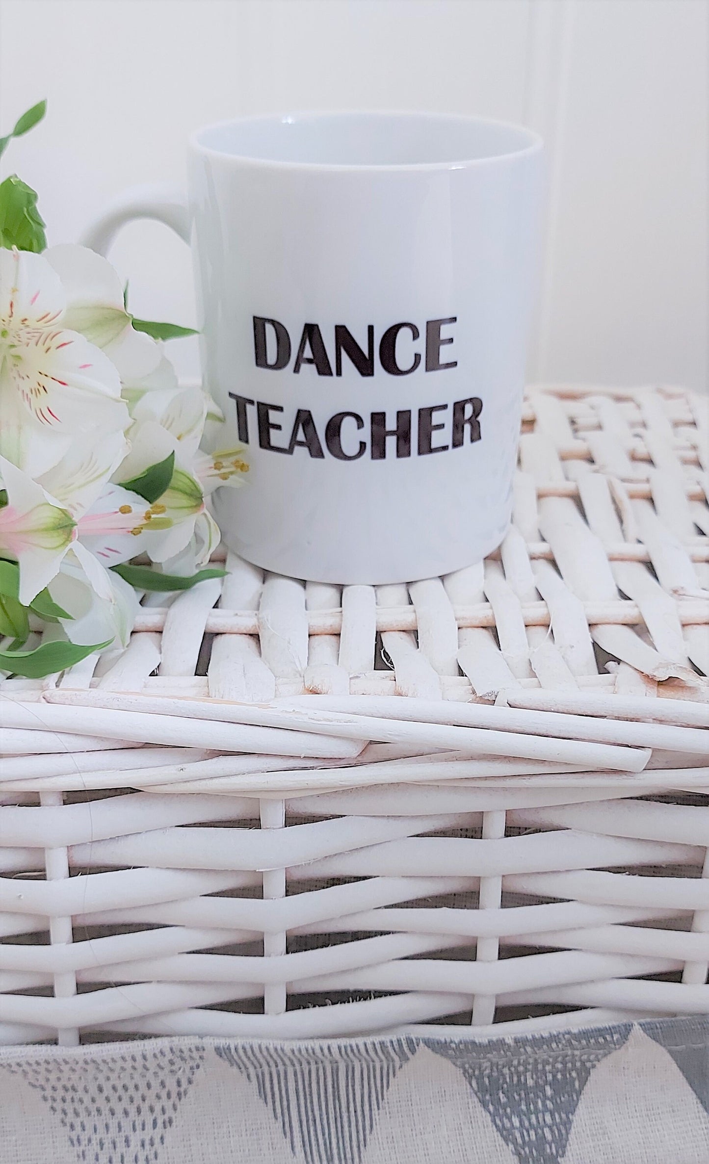 Personalised Ballet teacher appreciation mug