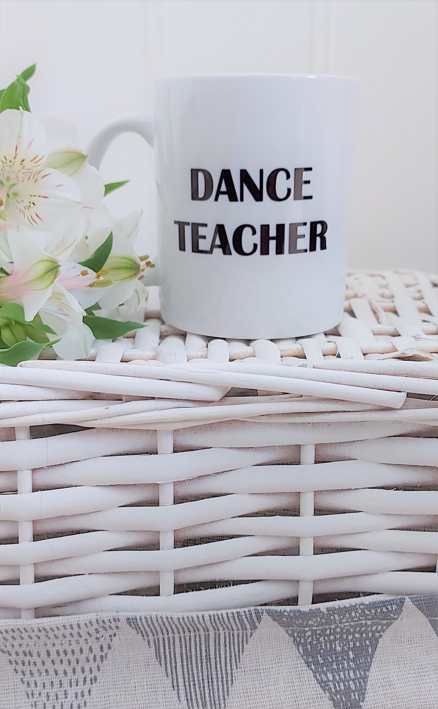 Personalised Ballet teacher appreciation mug