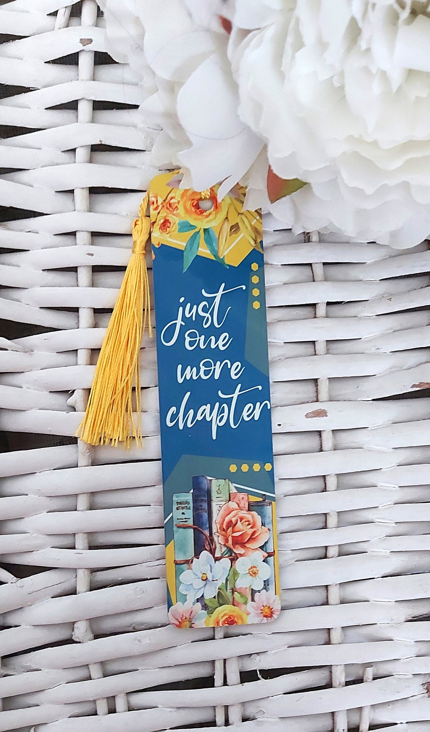Personalised bookmark - Just One More Chapter