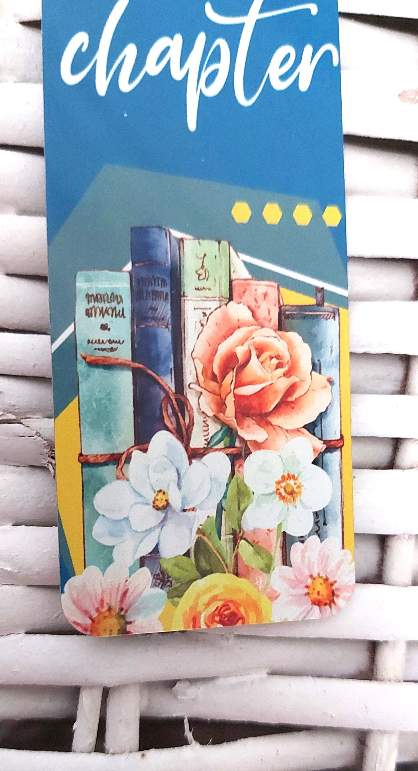 Personalised bookmark - Just One More Chapter