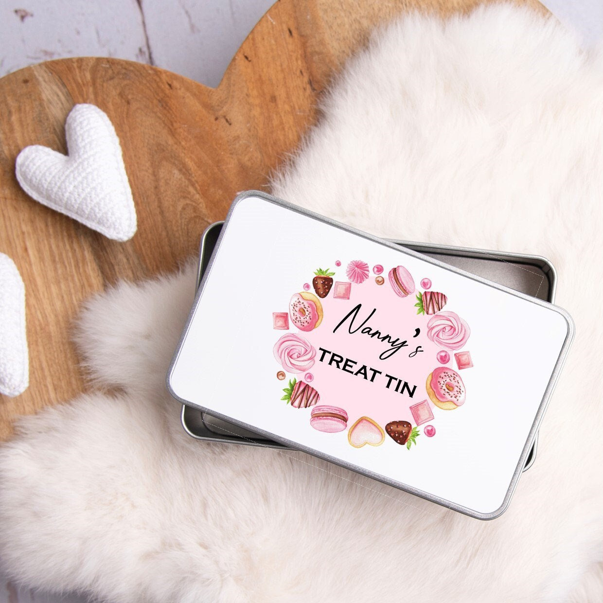 Personalised treat tin gift for Nan
