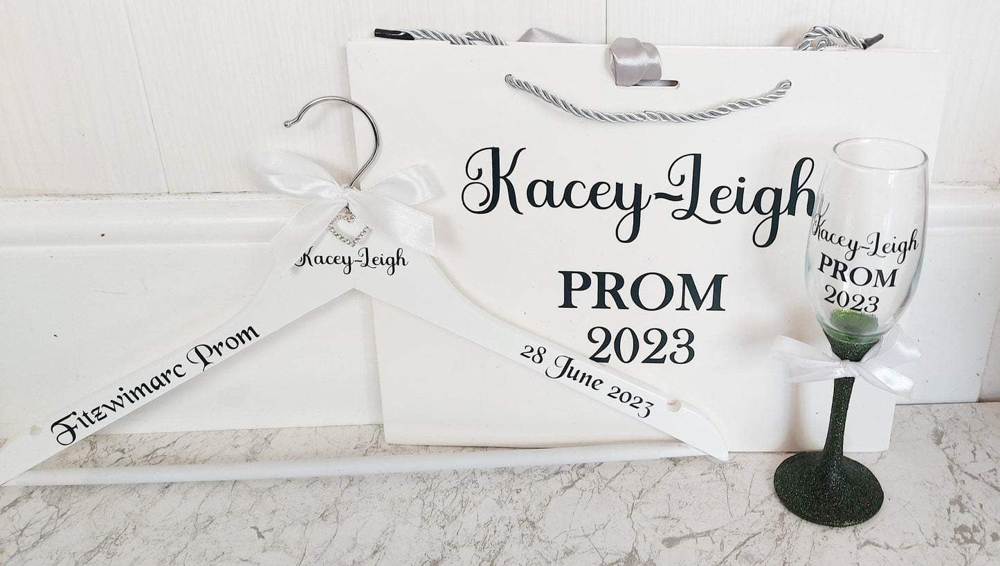 Personalised Prom gift set
