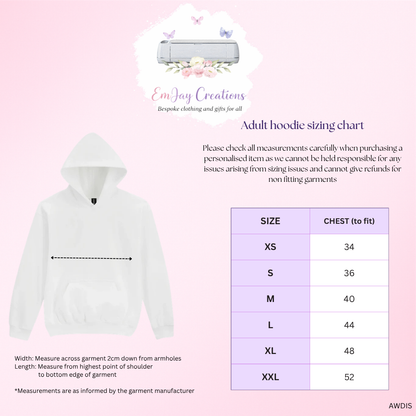 Lapland 2026 Personalised Family Hoodies - Christmas Tree Graphic
