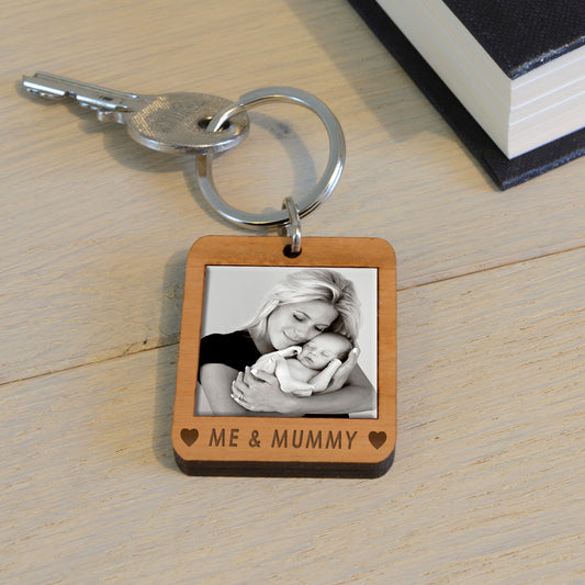 ME & . . . Photo Upload Key Ring