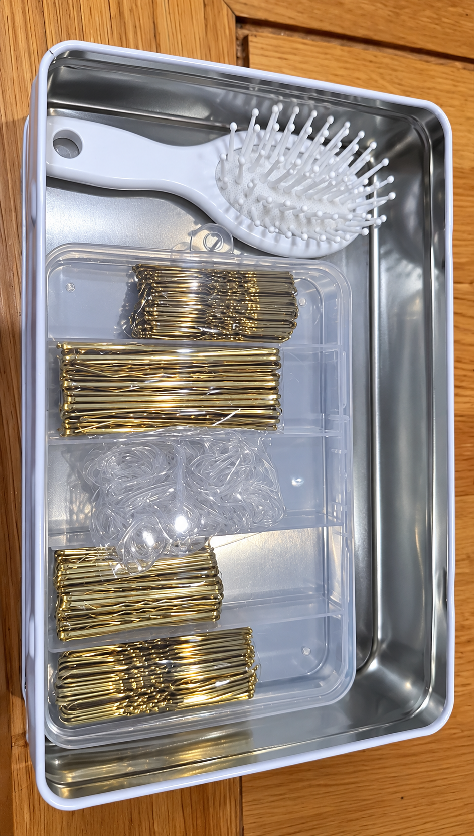 Dance Hair Essentials Kit | Complete Ballet Bun Set | Dancer Hair Accessories Gift Tin