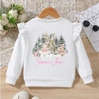 Girls / toddlers Christmas mouse sweatshirt