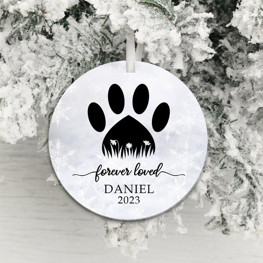 Forever Loved – Personalised Pet Memorial Ornament