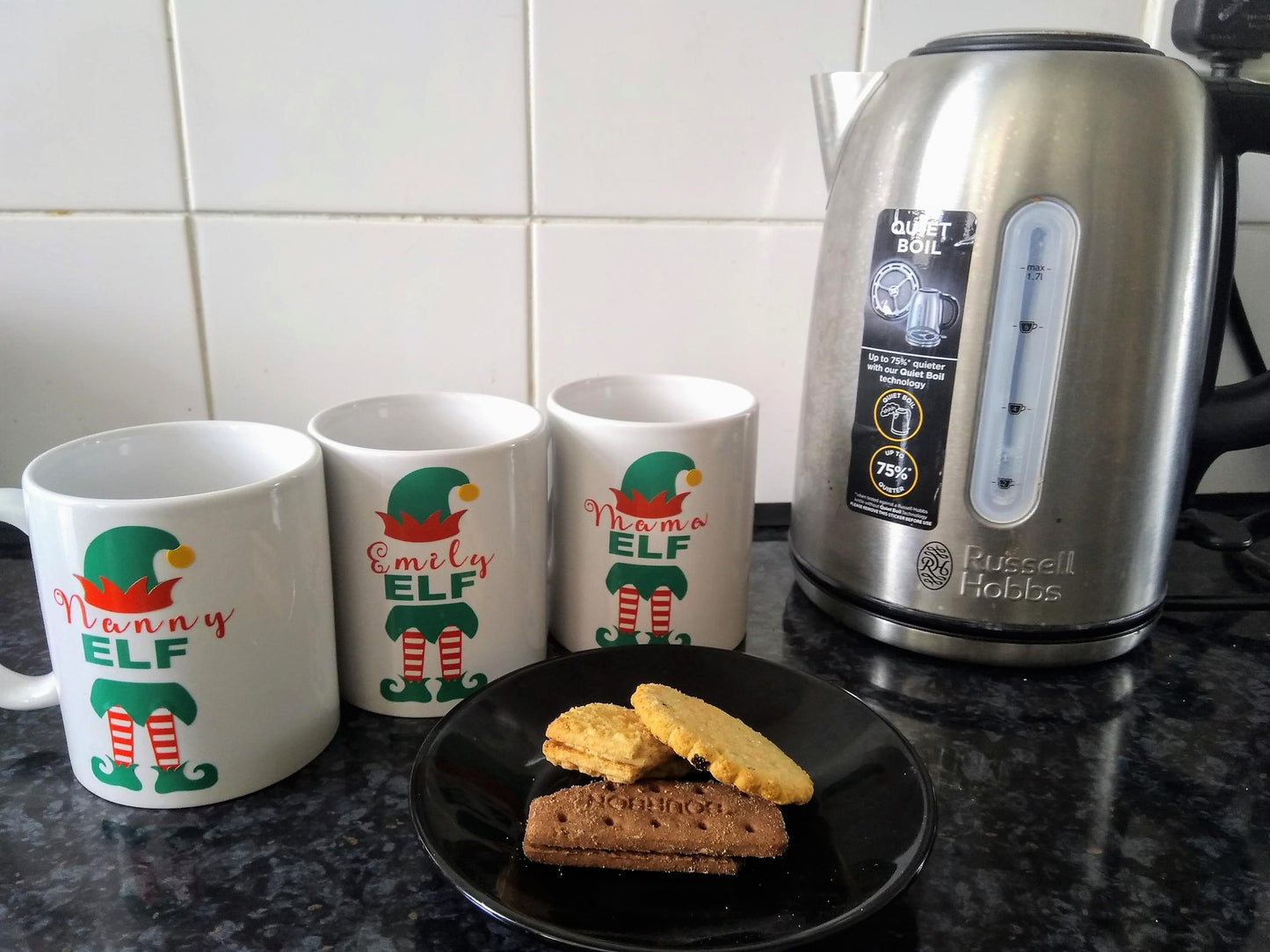 Personalised Elf mug, Christmas mug, Elf on the Shelf, Personalised Christmas Elf mug