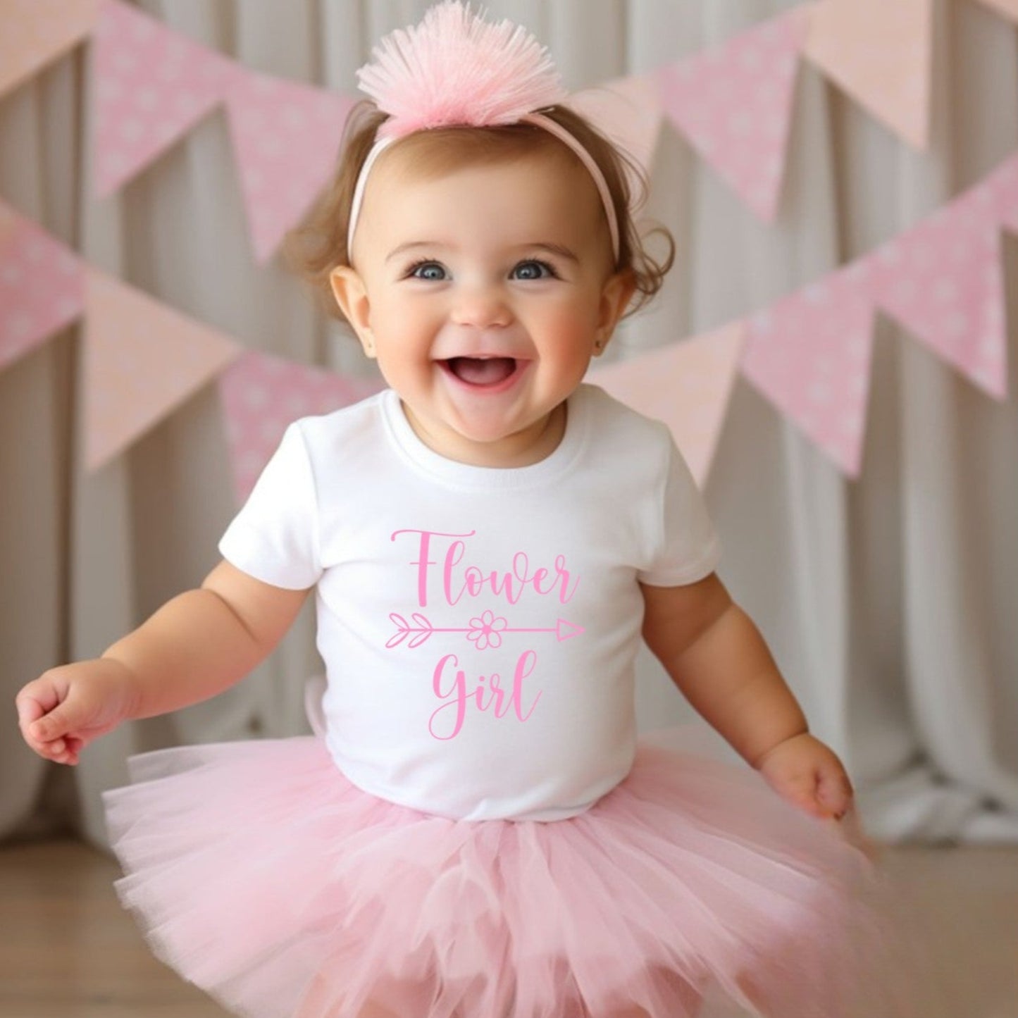 Child's Flower girl t-shirt