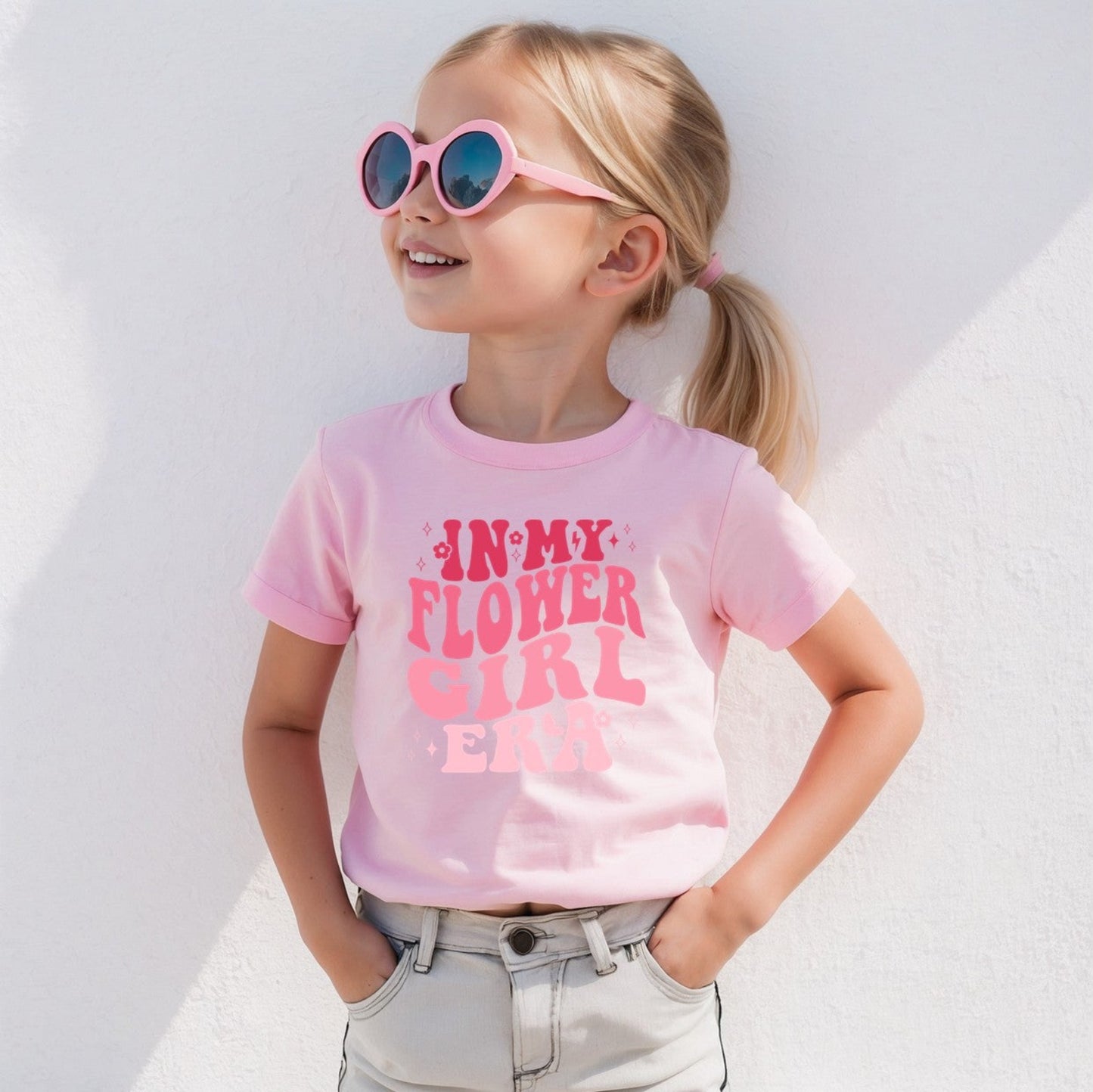 Child's In my Flower girl era t-shirt