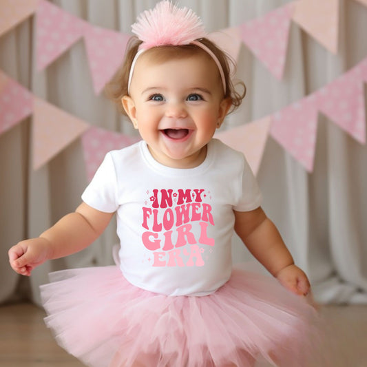 Child's In my Flower girl era t-shirt