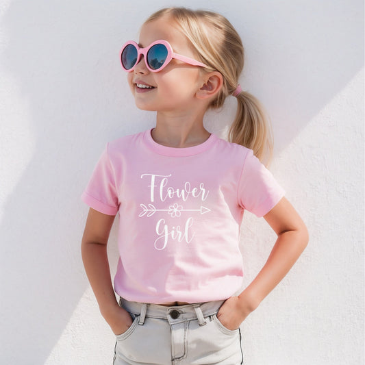 Child's Flower girl t-shirt
