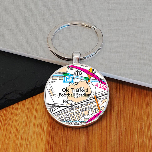 Favourite Place football stadium Key Ring