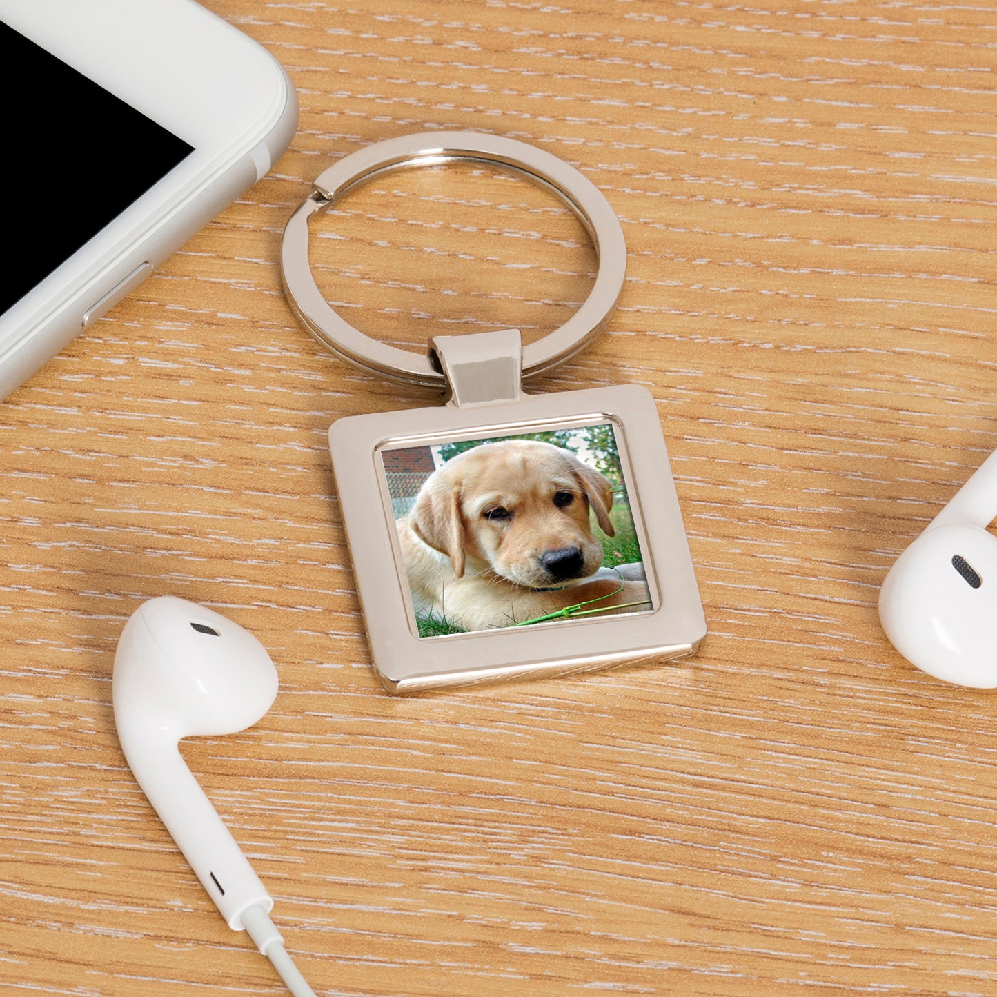 Photo Upload Key Ring