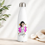 Karate Girl personalised water bottle: School Sports Gift
