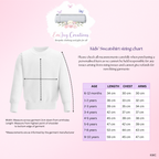 Girls / toddlers Christmas mouse sweatshirt