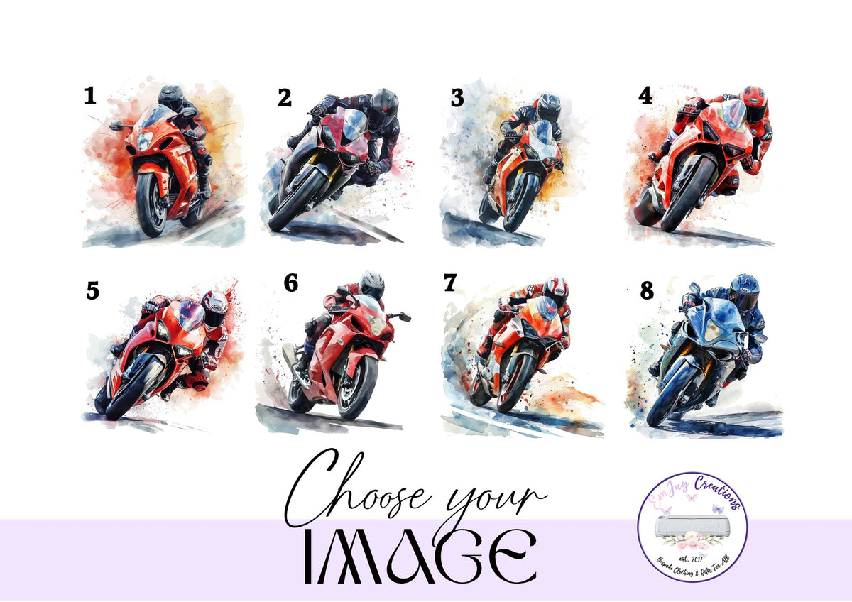 Personalised Motorbike Mug