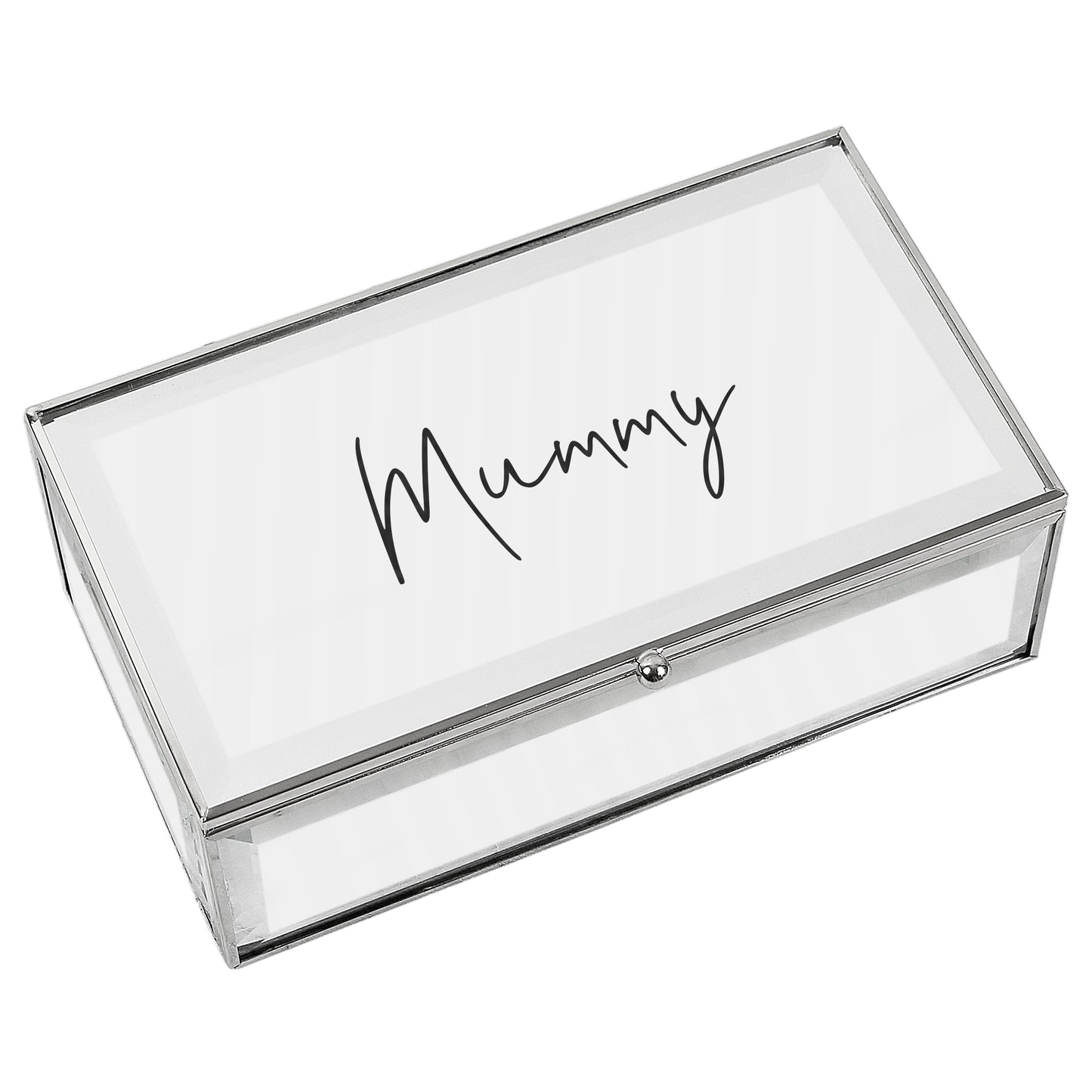 Personalised Mirrored Jewellery Box