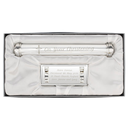 Personalised On Your Christening Certificate Holder