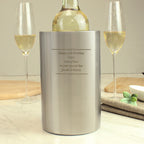 Personalised Any Message Wine Cooler