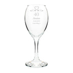 Personalised Birthday Craft Wine Glass