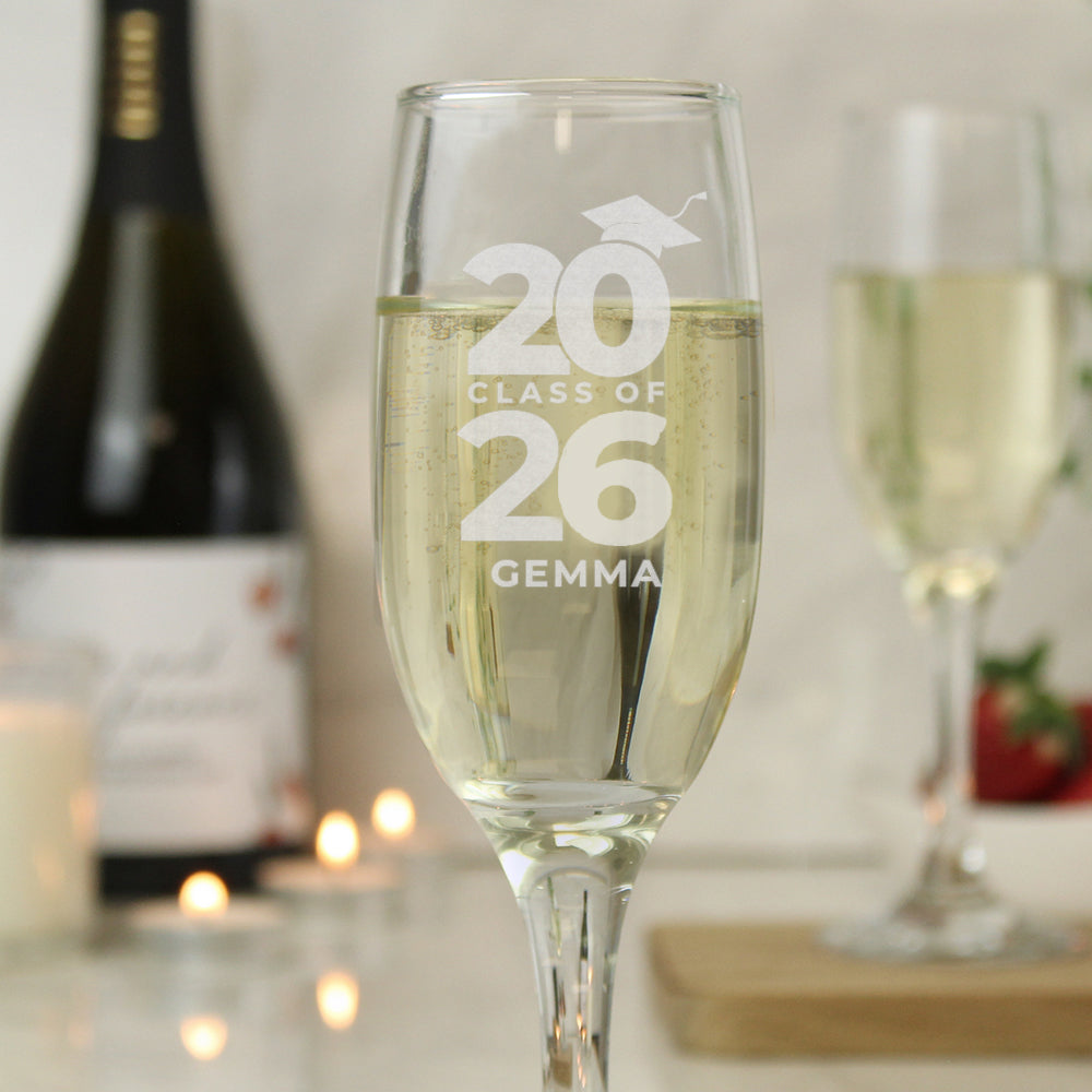 Personalised Class of Graduation Flute