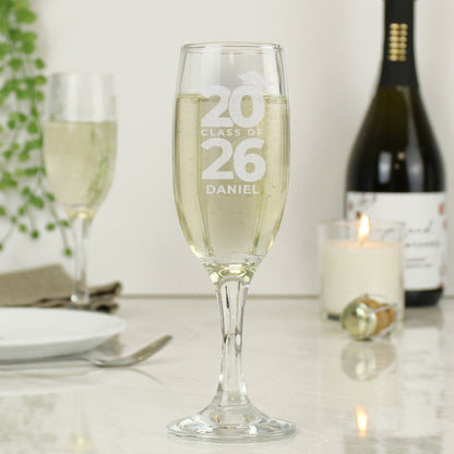 Personalised Class of Graduation Flute